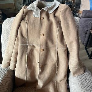 Westbound Cream Shearling Jacket